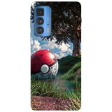 Husa compatibila cu Motorola Edge 20 Lite model old pokeball, Silicon, TPU, Viceversa