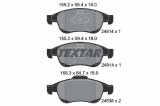 Set placute frana TEXTAR 2491401