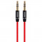 Cablu Audio 3.5 mm la 3.5 mm Remax L200, 2 m, Rosu