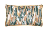 Cumpara ieftin Pernă Decorativă Zita 30X50 Cm, Culoare Verde/Muștar, 100% Bumbac