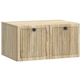 vidaXL Oglindă TV montată pe perete Stejar Sonoma 59,5 x 41 x 30 cm 897997