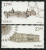 NORVEGIA 2017 EUROPA CEPT CASTELE, Nestampilat