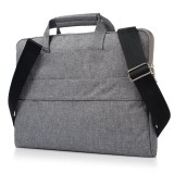 Cumpara ieftin Geanta Laptop 13"-14" iUni, Curea de umar reglabila si detasabila, Impermeabila, Anti-zgarieturi, Anti-socuri, Gri