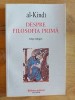 Despre filosofia prima- Al-Kindi