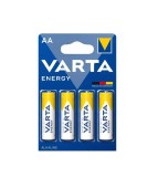 Set de 4 baterii Varta ENERGY LR6/AA Value Pack 4106