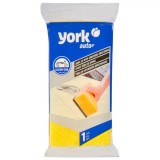 Burete Curățare Auto, York Auto, Dublă Față, 20x10x6cm, Galben, Oem