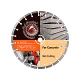 Cumpara ieftin Disc Diamantat pentru Taiat Beton cu Taiere Umeda, D 230 mm, 38x2.6x8/10 mm, 16 Segmente