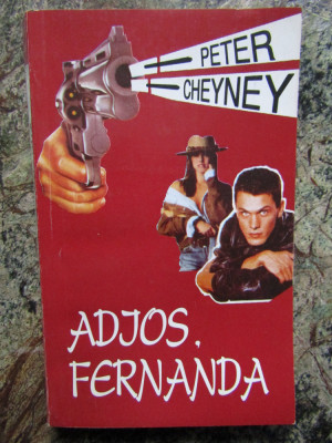 PETER CHEYNEY - ADIOS FERNANDA foto