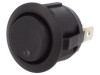 Comutator Basculant 3 Pini ON-OFF-ON cu LED 20A 14V Negru