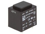 Transformator &icirc;ncapsulat 9V 200mA PCB 230VAC 3,6VA