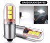 Bec LED Auto BA9S 6000K Alb Pur, Canbus Fara Eroare, Model 3535, Alpin, Pozitie Interior 12V, 700 Lumeni, Durata 50000 Ore