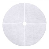 Fustă pentru Brad, Model Alb, Diametru 90cm, Bumbac, Oem