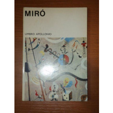 MIRO- UMBRO APOLLONIO , 1970