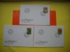 HOPCT PLIC FDC S NR 325 SET 3 FDC -OBIECTE CASNICE DE LEMN 1980 -LICHTENSTEIN -NECIRCULAT