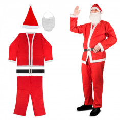 Costum de Moș Crăciun - COMPLET foto