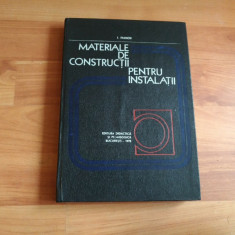 MATERIALE DE CONSTRUCTII PENTRU INSTALATII-I. IVANOV