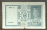 Bancnota Italia - 10 Lire 1939