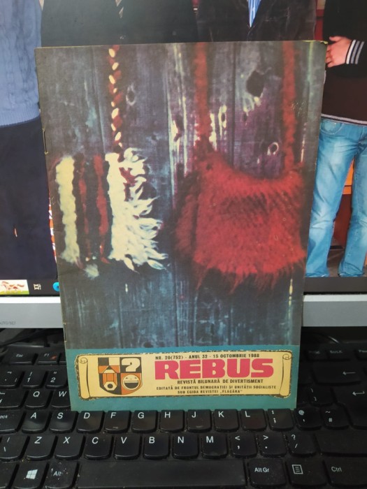 Rebus, revistă bilunară de divertisment, 15 oct. 1988, nr. 20, 752, anul 32, 151