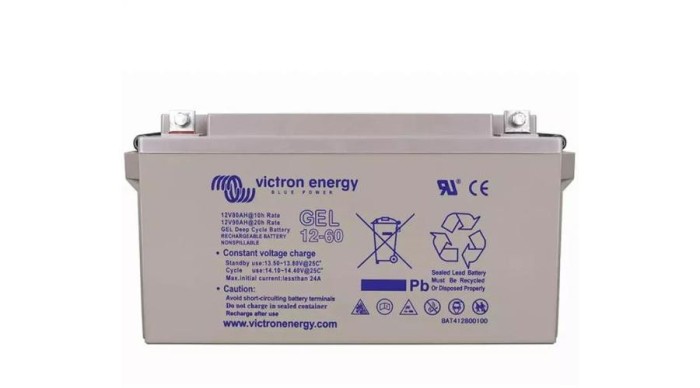 Baterie ciclică / solară Victron Energy 12V/60Ah GEL Deep Cycle