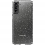 Cumpara ieftin Husa Cover Crystal Glitter pentru Samsung Galaxy S21 FE Transparent