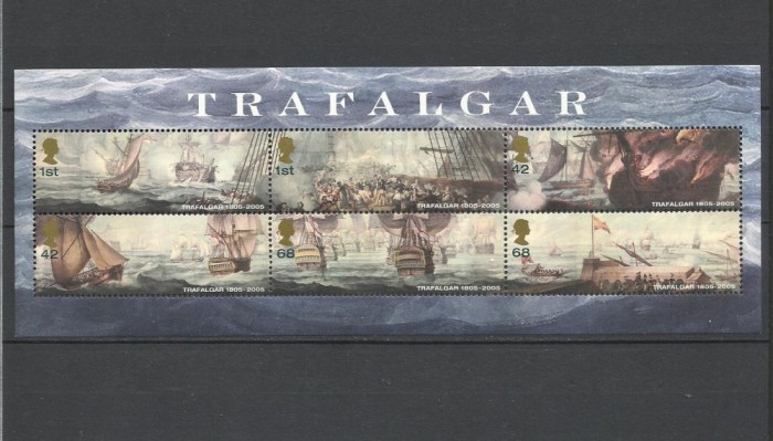 MAREA BRITANIE 2005 BATALIA DE LA TRAFALGAR CORABII VAPOARE