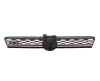 Grila radiator VW GOLF 7 (5K), 2017-, model GTI, fata, cu banda rosie; cromat/negru