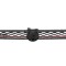 Grila radiator VW GOLF 7 (5K), 2017-, model GTI, fata, cu banda rosie; cromat/negru