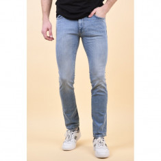 Blugi Selected Slim-Leon 3020 Light Blue Denim foto