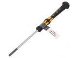 Șurubelniță Precizie Plată 4,0x0,8mm ESD Lamă 80mm