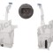 Rezervor spalator parbriz Toyota Corolla (E12), 01.2002-03.2007; Avensis (T25), 04.2003-10.2008, SEDAN, fara pompa spalator faruri, cu pompa sprit pa