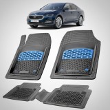Cumpara ieftin Covorase Skoda Octavia IV Compatibile Liftback Pre-facelift 2020-2023 | Blue