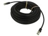 Patch Cord S/FTP Cat 8.1 Negru 10m LSZH, Goobay