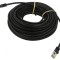 Patch Cord S/FTP Cat 8.1 Negru 10m LSZH