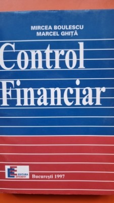 Control financiar - Mircea Boulescu, Marcel Ghita foto