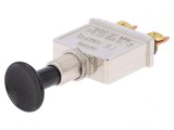 Comutator Push-Pull 75A 12VDC Roșu fără Iluminare