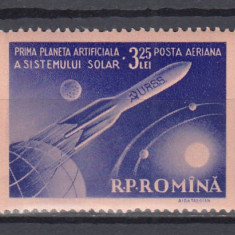 ROMANIA 1959 LP 470 PRIMA PLANETA ARTIFICIALA A SISTEMULUI SOLAR MNH