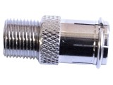 Conector BNC Mufă F Soclu 75&Omega; Tată 40-65&deg;C