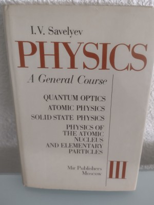 I.V. Savelyev - Physics. A General Course (Vol.3) foto