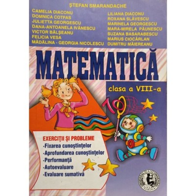 Stefan Smarandache - Matematica clasa a VIII-a foto