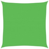 Cumpara ieftin Panza parasolar, verde deschis, 4,5x4.5 m, HDPE, 160 g/m&sup2;