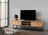 Cumpara ieftin Comoda TV Belinda 180 Negru-Pine