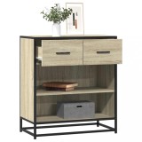 VidaXL Bufetă Stejar Sonoma 68x35x76 cm Lemn prelucrat