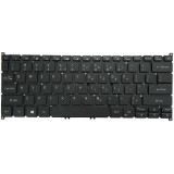 Tastatura Laptop, Acer, Swift 3 SF314-43, SF314-54, SF314-54G, SF314-56, SF314-56G, SF314-41, SF314-41G, SF314-58, SF314-58G, iluminata, neagra, layou