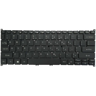Tastatura Laptop, Acer, Aspire 3 A314-22, A314-22G, N20Q1, iluminata, neagra, layout US foto