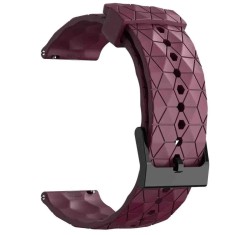 Curea silicon, compatibila Xiaomi Amazfit GTS 2, telescoape QR, Royal Velvet foto