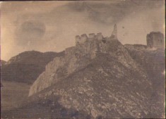 HST M483 Poză ruine de cetate Rom&amp;acirc;nia interbelică foto