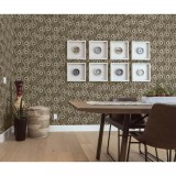 DUTCH WALLCOVERINGS Tapet &quot;Galactic&quot;, maro și alb