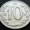 Moneda 10 HALERU - RS CEHOSLOVACIA, anul 1962 * cod 4257