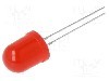 Dioda LED, 10mm, ro&amp;#351;ie, 500...1120mcd, 30mA, 1,8...2,2V, OPTOSUPPLY - OSR5PAA134A-1MA