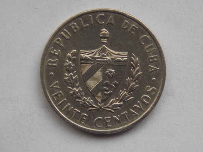 20 CENTAVOS 1962 CUBA
